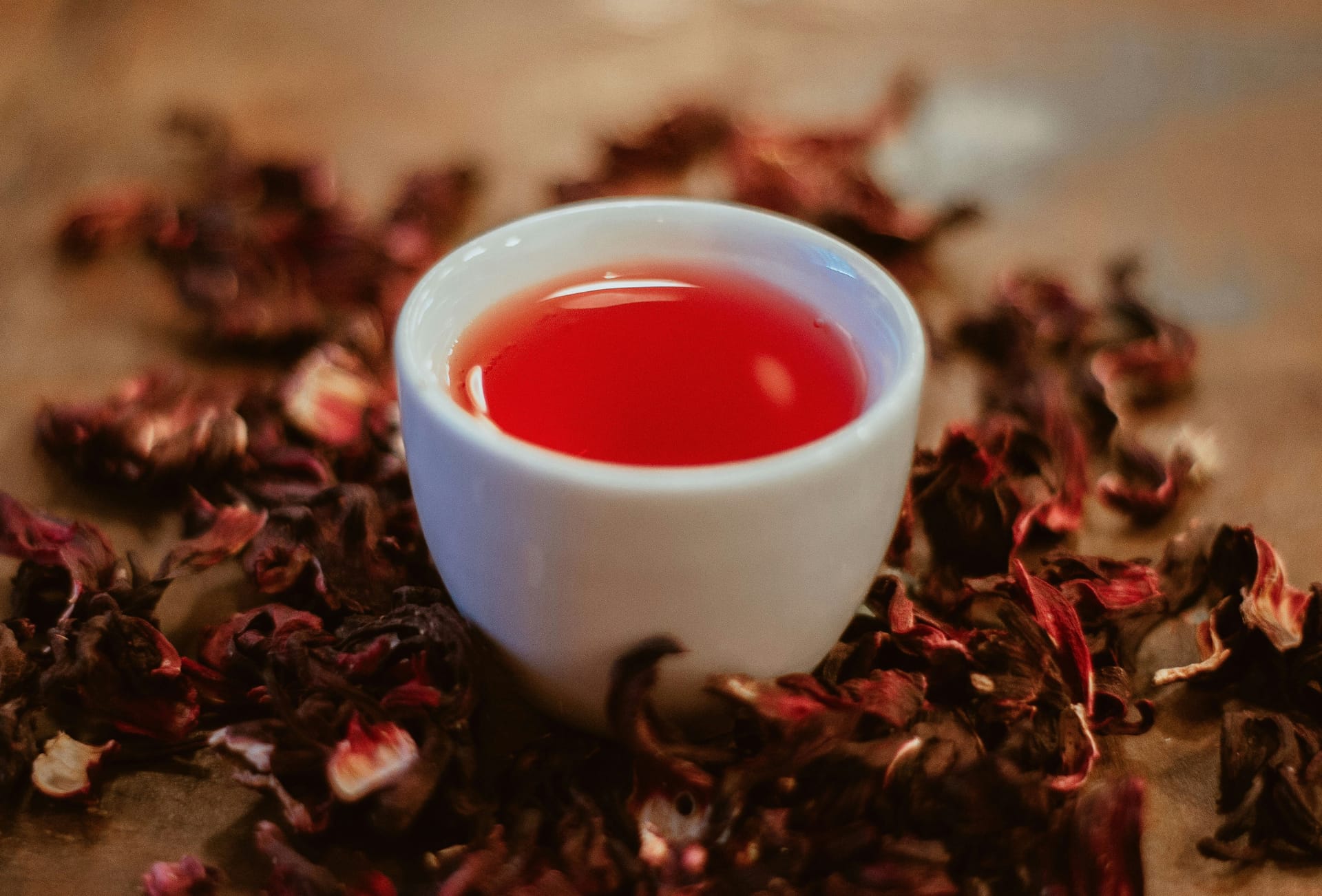 Hibiscus herbal tea
